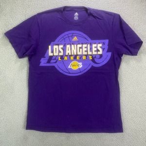 Los Angeles Lakers Adidas Shirt‎ Womens XL Purple NBA Basketball Sports